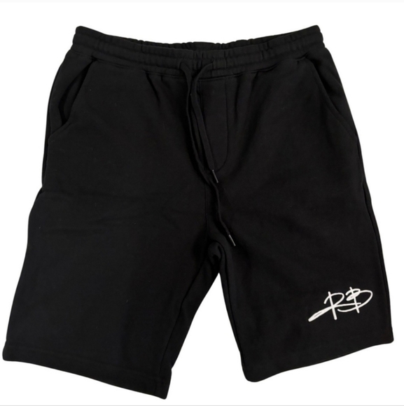 RSVP Gallery × BJ The Chicago Kid | Black Fleece Shorts size Small - Picture 1 of 12